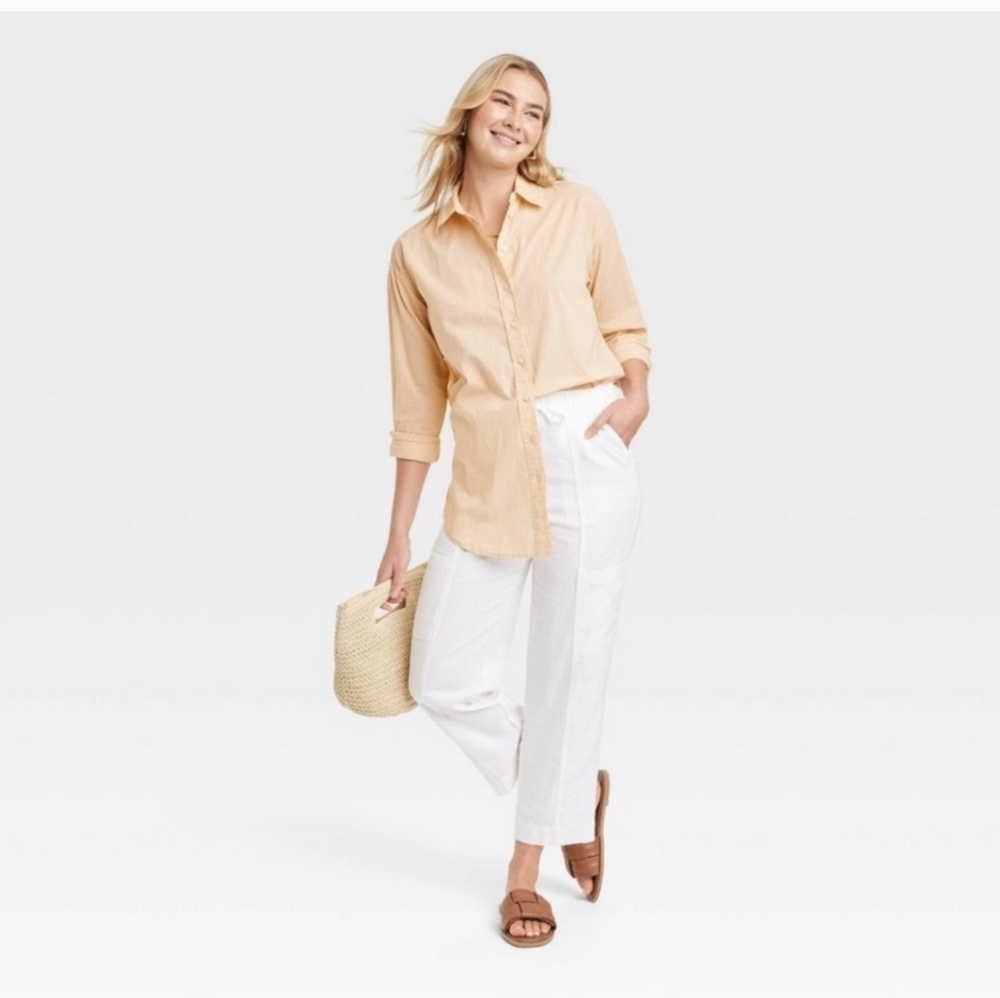 Universal Thread Women's Tunic Collared Button-Down Shirt Size Large NWT! - Picture 4 of 10